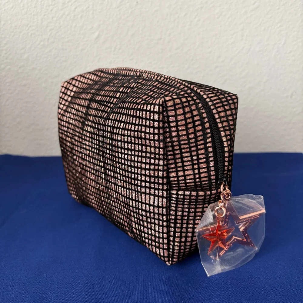 Mac Cosmetics Velvet Shimmer Star Makeup Bag